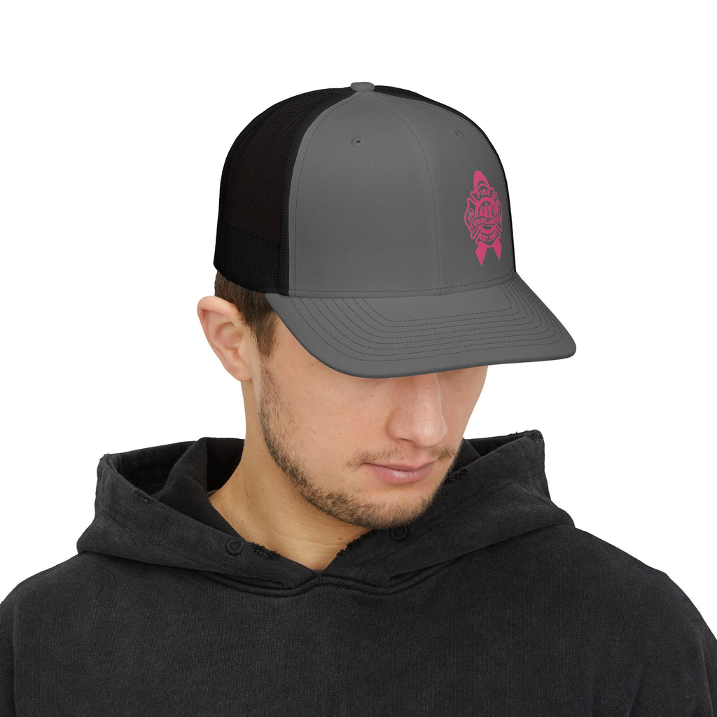 RFD Maltese cross / Pink Ribbon Cancer Awareness Snapback