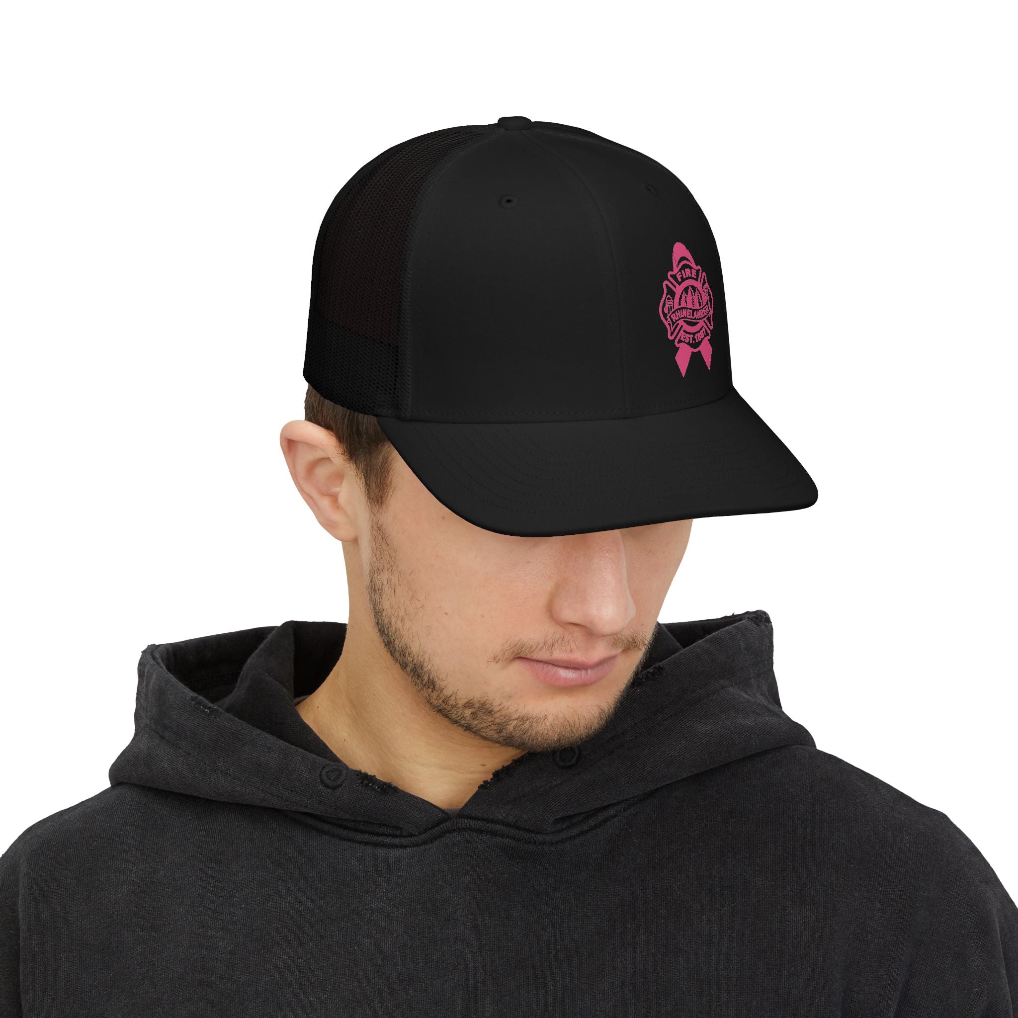 RFD Maltese cross / Pink Ribbon Cancer Awareness Snapback