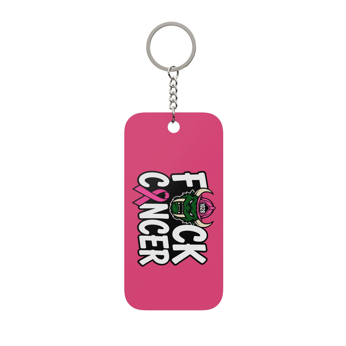 Double-Sided Keychain Charm