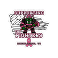 Breast Cancer Support Sticker — “Supporting The Fighters” Rhinelander WI Pink Ribbon