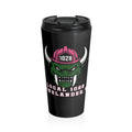High-Insulation Travel Mug — 'Local 1028 Rhinelander, Wi' Firefighter HODAG Design