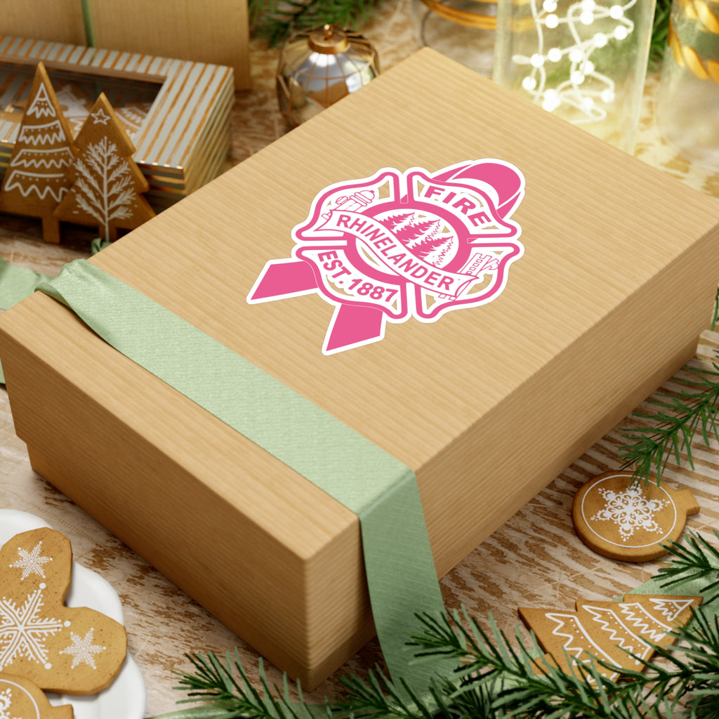 RFD Breast Cancer Ribbon Sticker