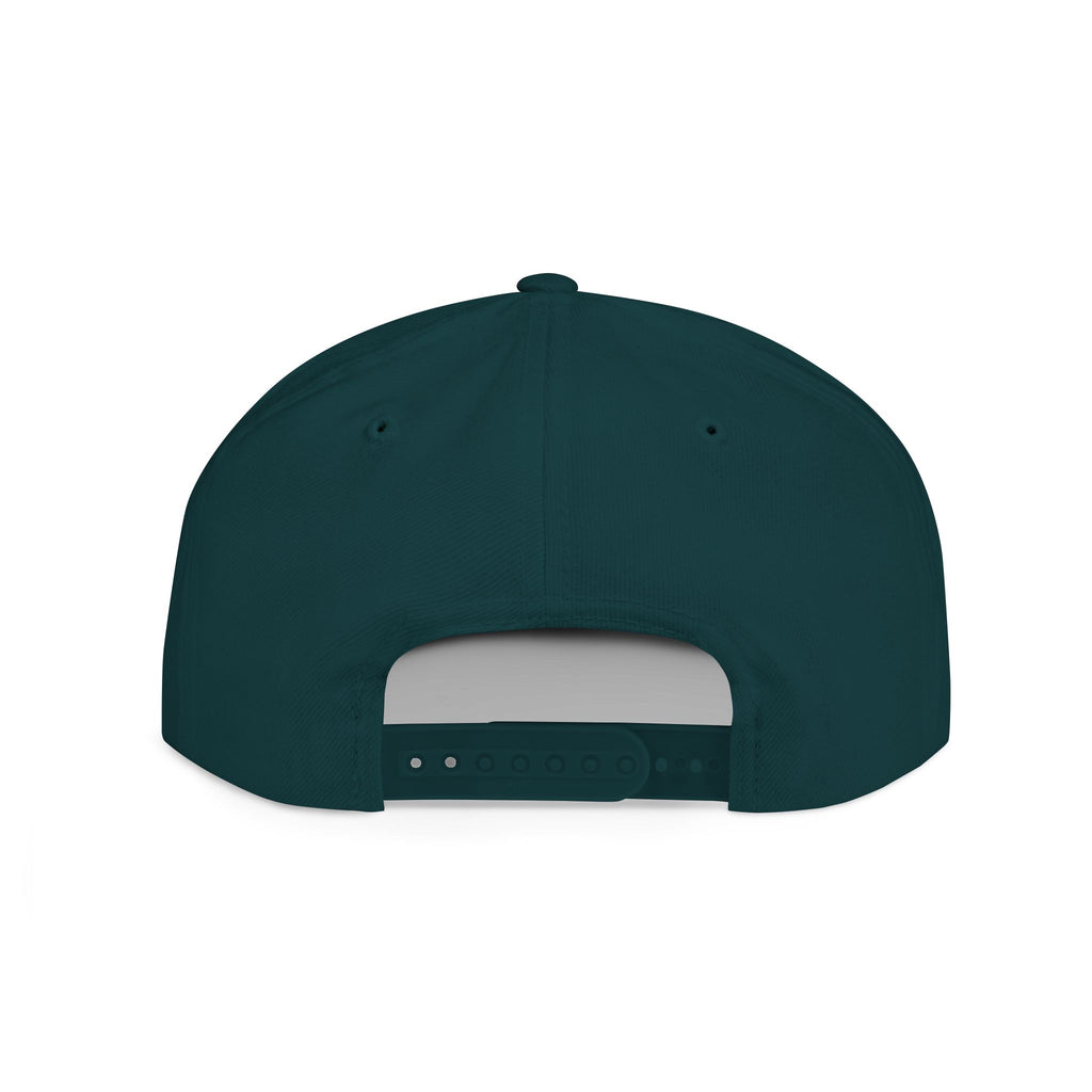 Flat Bill Snapback - “F*ck Cancer” Pink Ribbon Support Hat