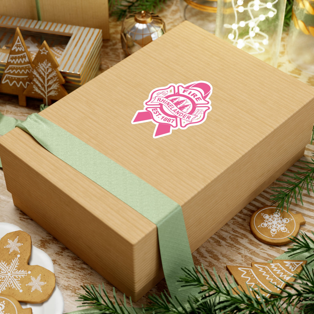 RFD Breast Cancer Ribbon Sticker
